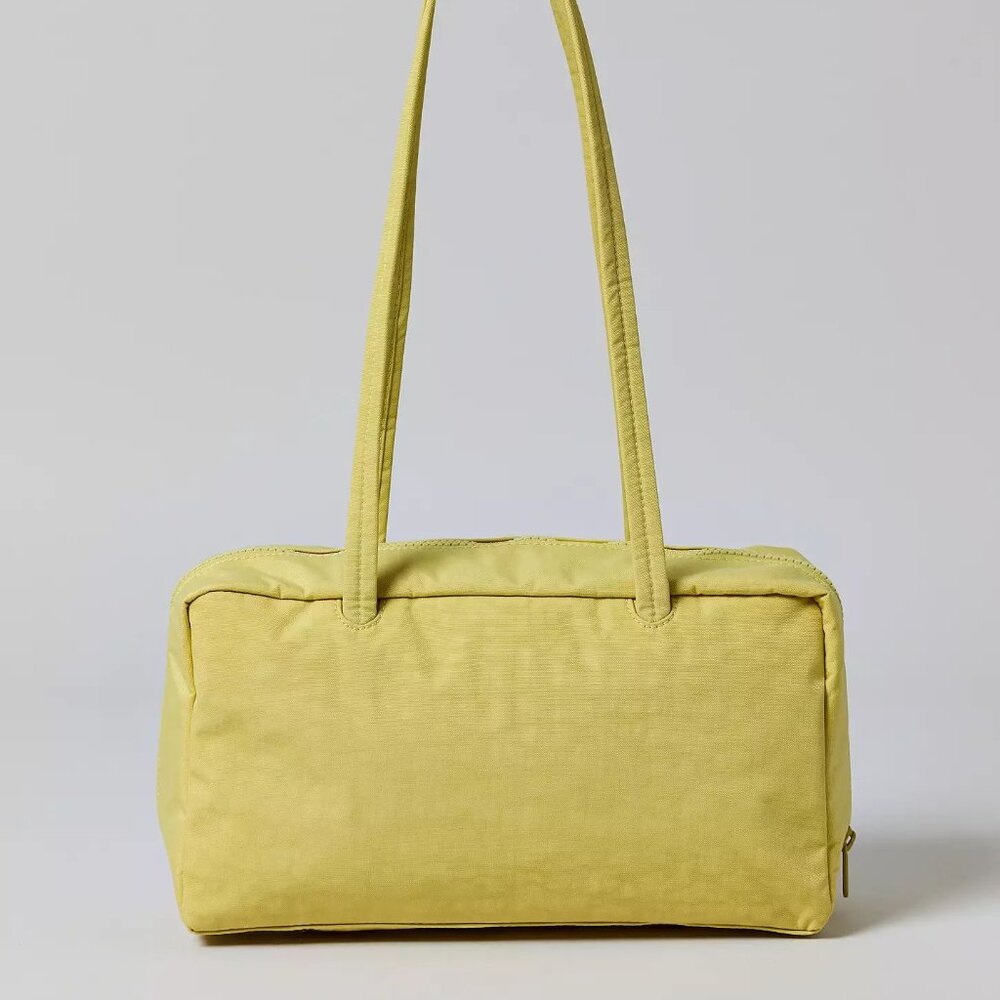 NWT Baggu Regular Nylon Bowler Bag - Butter - Picture 5 of 10